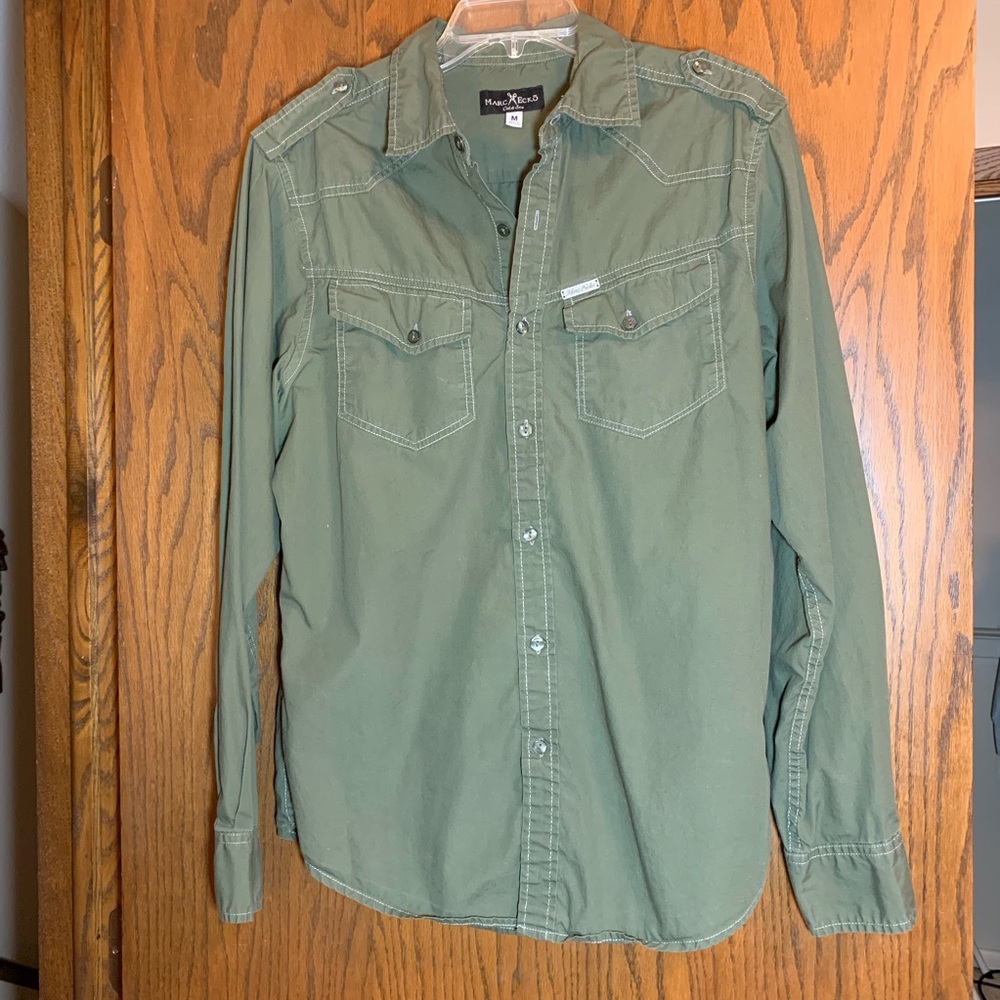 Marc Ecko men’s button up shirt size M